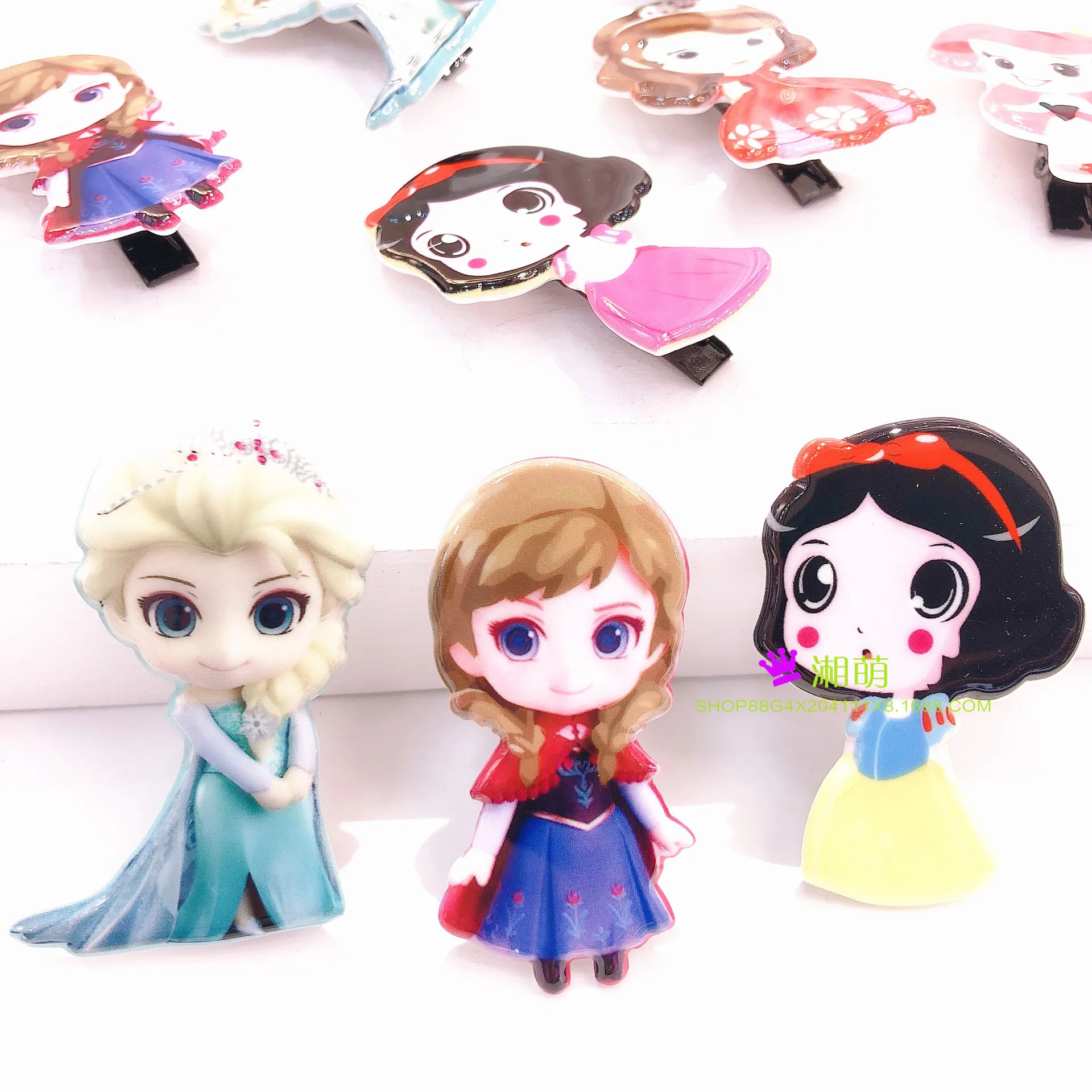 Детские аксессуары для волос Disney кукол Эльзы Белоснежки принцессы Анны