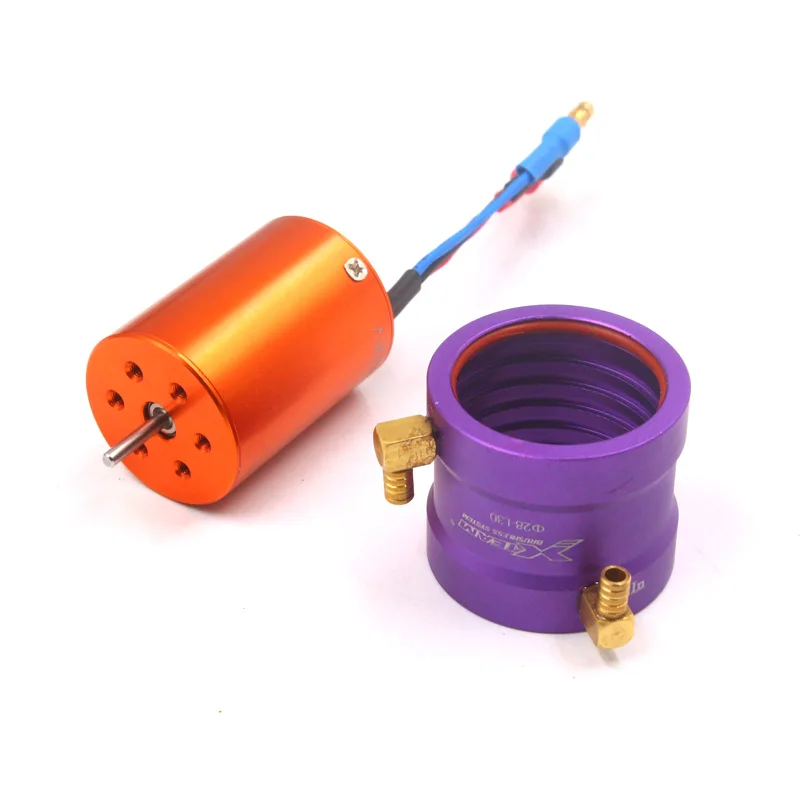 FATJAY RC Мотор 2838 2800KV 3800KV бесщеточный 2s inrunner с водяным охлаждением куртка крепление
