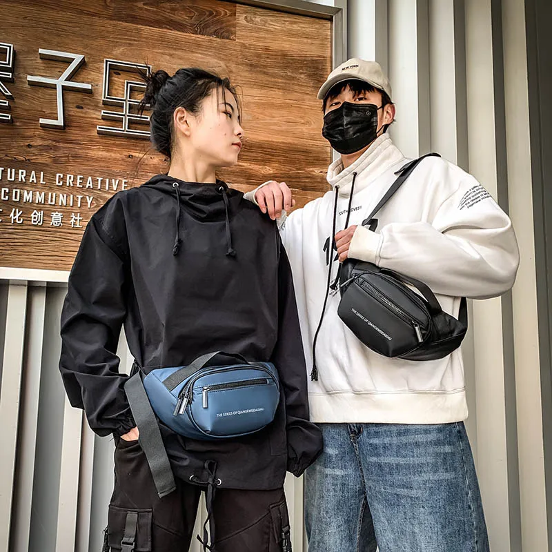 

Модная поясная сумка, новая нейлоновая сумка, Женская нагрудная сумка, функциональная поясная сумка, кошелек унисекс, забавная сумка, кошел...