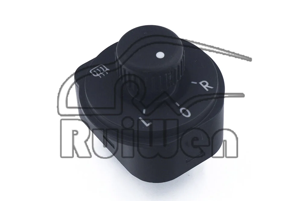 Зеркало заднего вида Управление переключатель для VW Polo 2010 2011 2012 2013- OEM 6R1959565F 6R1 959 565F 6R1959565A