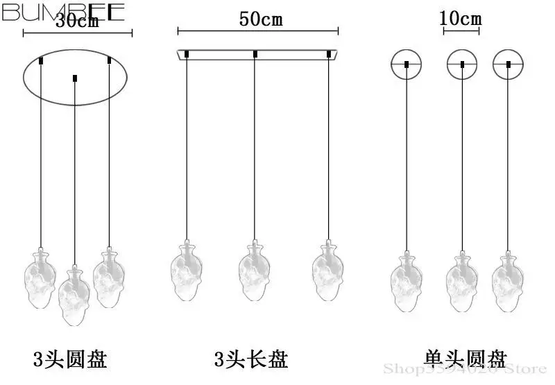 Ретро люстра в форме скелета стиле лофт лампа для бара винной бутылки подвесной