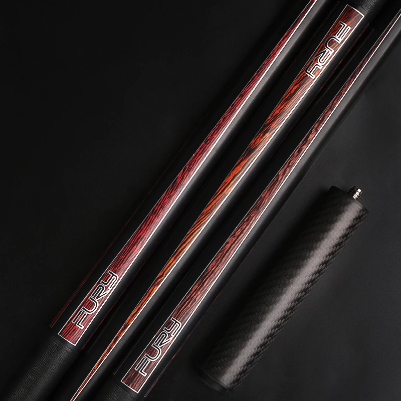 Fury Billiard Carbon Tecnologia набор кией для бассейна тайваньское оборудование с девятью