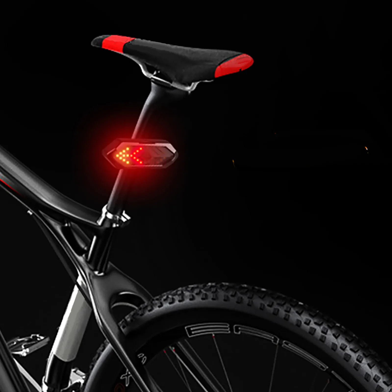 Велосипедный светильник USB Перезаряжаемые Беспроводной дистанционного