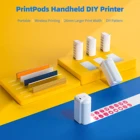 Ручной мини-принтер EVEBOT PrintPods, портативный струйный тату-принтер с чернильным картриджем, Wi-Fi соединение, Поддержка AndroidiOS