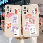 Силиконовый чехол Fundas для Xiaomi Poco X3 Pro, Redmi Note 9 Pro, 9 T, 10, 8, 9 S, 10S, 9A, M2, 9C, X3 NFC, 10X, 9AT, 9 S