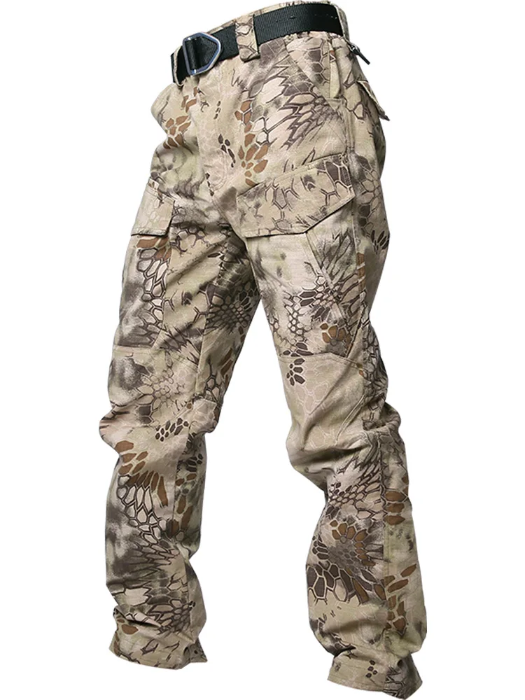 Мужские бриджи в стиле милитари мужские брюки для бега камуфляжные джоггеры
