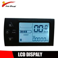 e bike computer electric bicycle lcd display for 24v 36v 48v electric bike manual control panel high quality bicycle speedometer