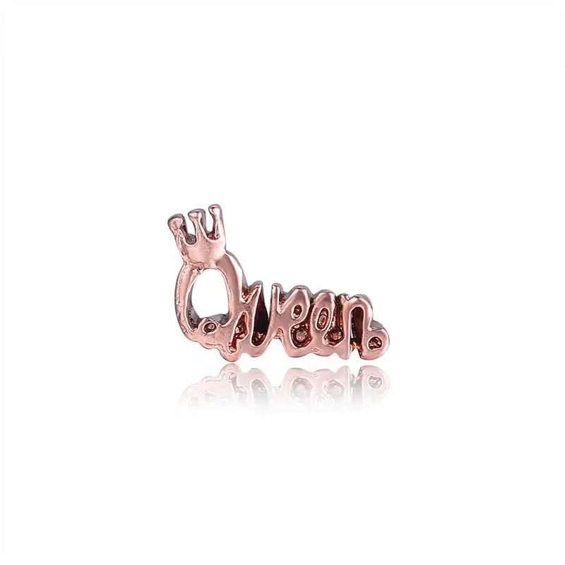 

10pcs RG Queen Custom Floating Charms for Glass Locket Watch Necklace Bracelet