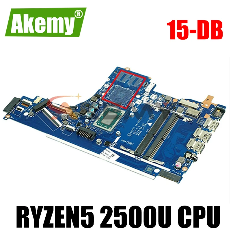

Для 100% рабочих 100% HP 15-DB материнская плата L20664-601 с Ryzen5 2500U процессор EPV51 LA-G076P работает хорошо