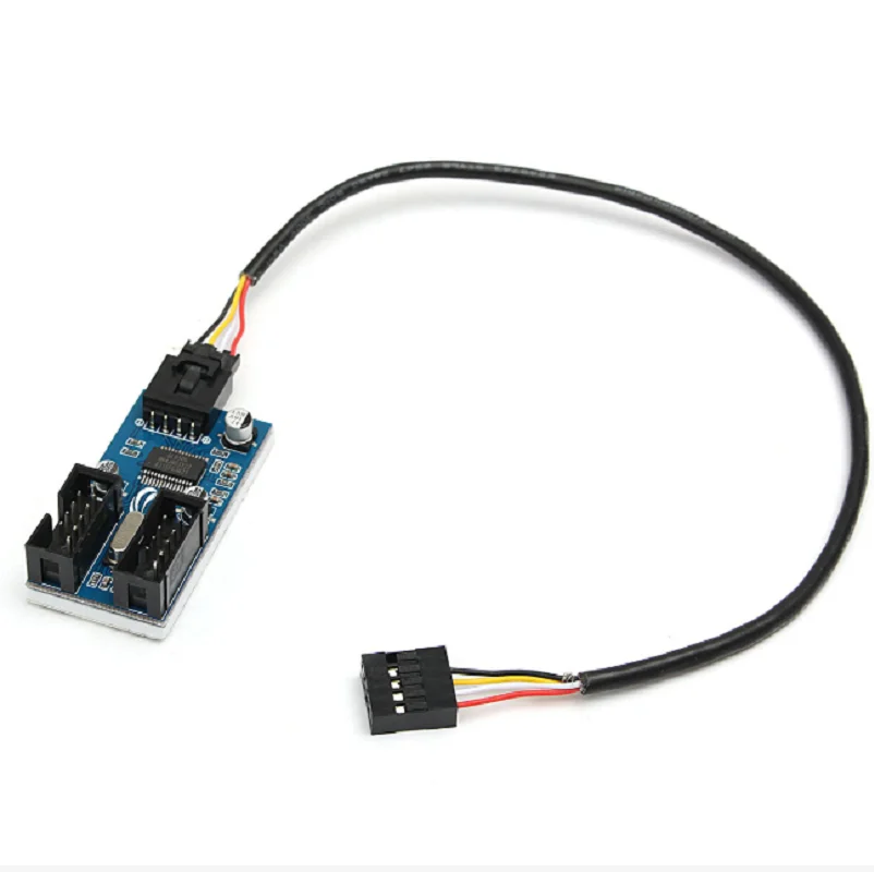 USB 2 0 штырьковый 1 9 контактный usb разъем гнездовой кабель карта хаб порт