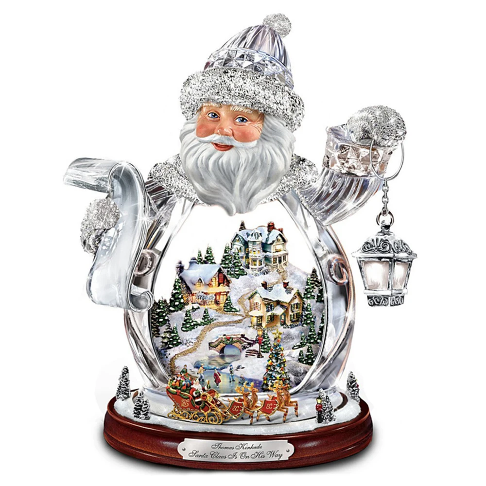 Рождественская елка вращающаяся скульптура сделай сам 20x30 см настенная бумага