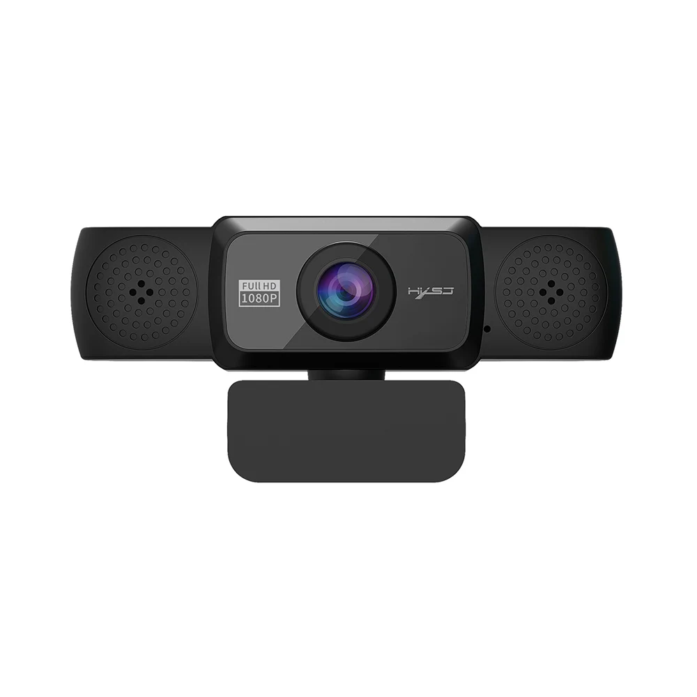 

HXSJ S5 1080P Computer Camera Built-in 8m Sound-absorbing Microphone Web Camera with Adjustable Degrees for Laptop Desktop