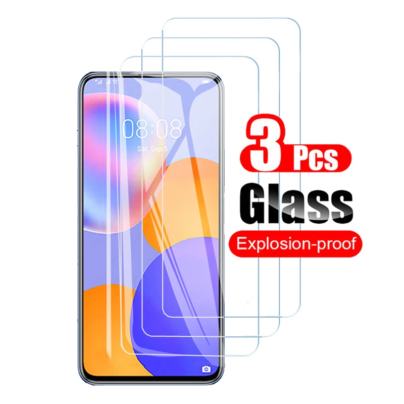 

Закаленное стекло для Huawei Y9a, защитная пленка для экрана 0,26 мм 9H для Huawei Y9a Y9 A, закаленное стекло, 3 шт.