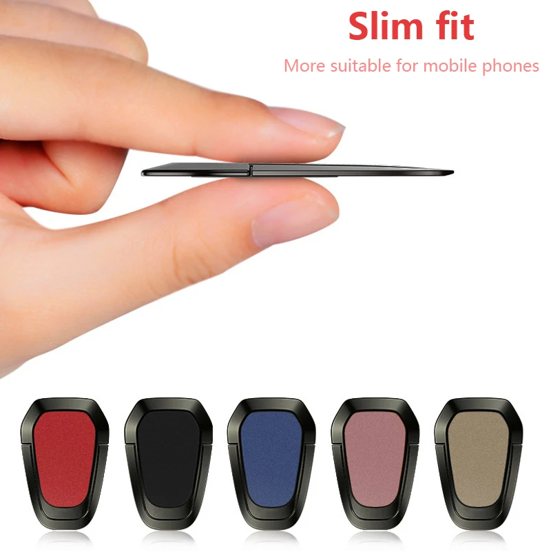 Ultra-thin metal Stent Accessories Mobile Phone Holder Stand Finger Ring Magnetic For iphne XS 7 8 cute Cell Smart holder | Мобильные