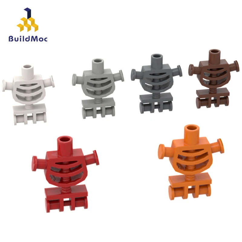 

Конструктор BuildMOC 60115, совместимые с деталями, миниатюрный скелет, детали для тела, детали «сделай сам», электрические развивающие игрушки, п...