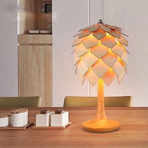 Скандинавский современный турецкий Pinecone арт деко дуб Деревянный грибок