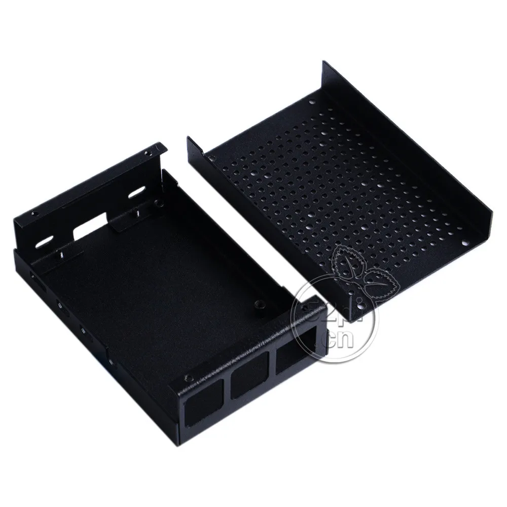 Raspberry Pi 4 Модель B решетчатый дизайн металлический чехол охлаждающий вентилятор