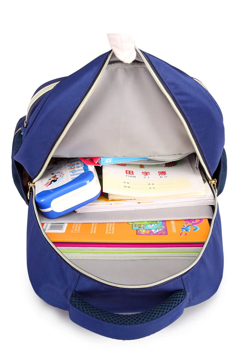 Orthopedic Fashion Children School Backpack School bags For Boys Girls Waterproof Backpack Kids School bag reflective strip