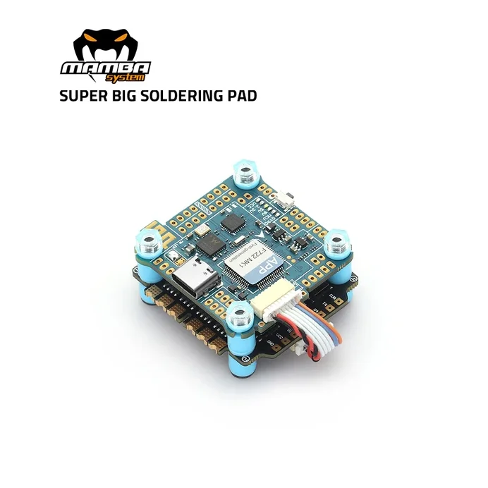 Контроллер полета DIATONE MAMBA F722 APP MK1 F50PRO F60PRO 3 6S STACK F7 BLHELI32 50A 60A 4 в 1 ESC Combo|Детали и