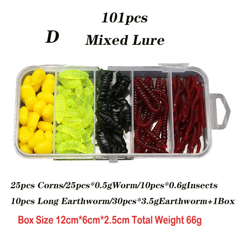 New Silicone Bait Fishing Lure Set Soft Lure Kit Shrimp Wobblers On Pike Shad Trout Bass Worm Trolls Isca Artifical Pesca Tackle