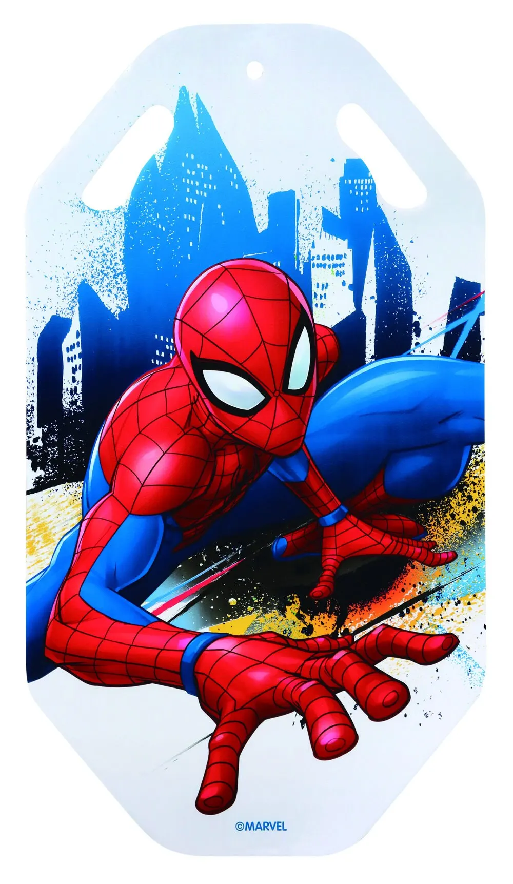Ледянка MARVEL Человек-Паук классическая 92см. санки плотные зима катание на лыжах