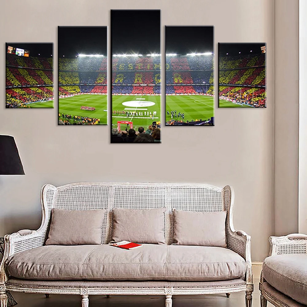 Картина на холсте для гостиной Настенный декор 5 шт. гимнастика Испания ФК