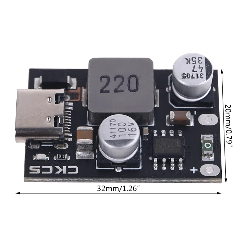 Фото Плата M17F Type-C USB QC3.0 QC2.0 PD3.0 для быстрой зарядки печатная плата модуль постоянного Плата M17F Type-C USB QC3.0 QC2.0 PD3.0 для быстрой зарядки печатная плата модуль постоянного