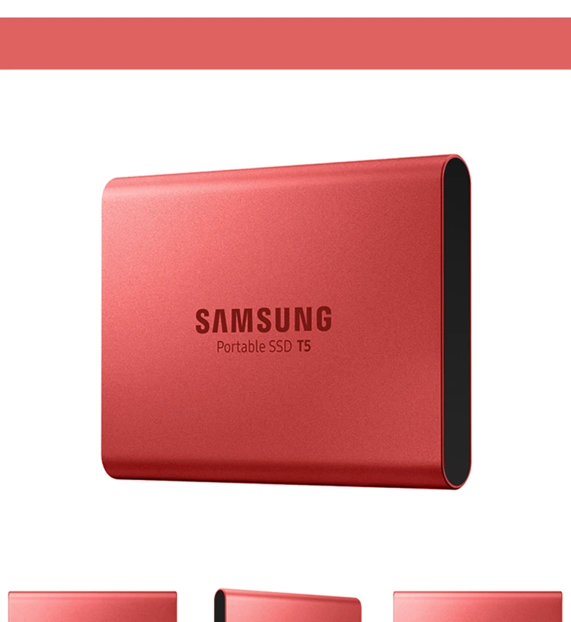 SAMSUNG T5 SSD 500GB 1 ТБ внешний твердотельный диск USB3.1 HDD type-C портативный для ноутбука