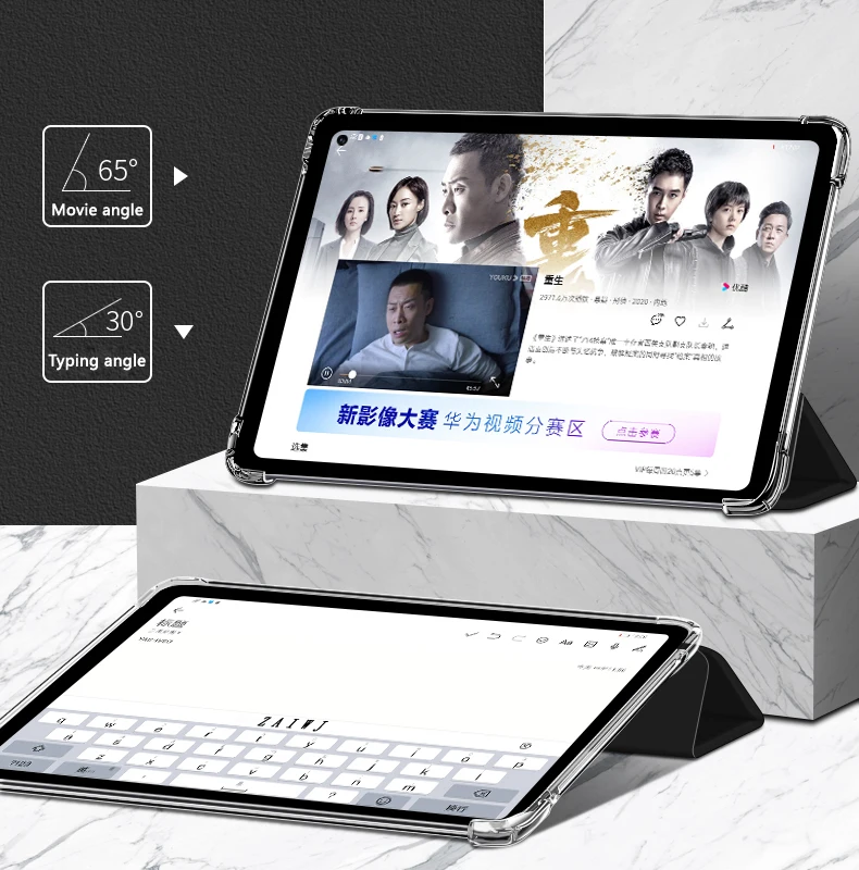 Чехол NEW2022 2021 для iPad M1 Pro 11 дюймов Air 4 3 2 1 10.9 10 5 9 7 6 8-го поколения Mini 5.Smart PU |