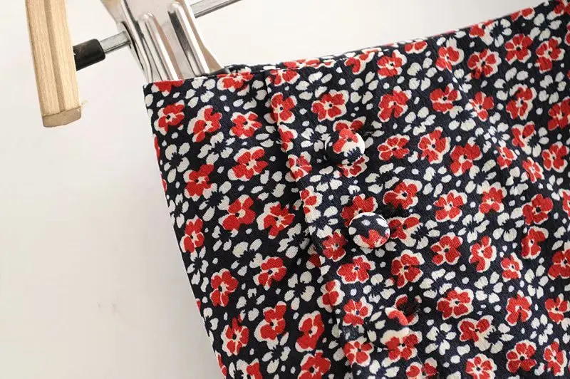 Женские юбки в стиле ретро бохо с высокой талией и разрезом милая пляжная юбка