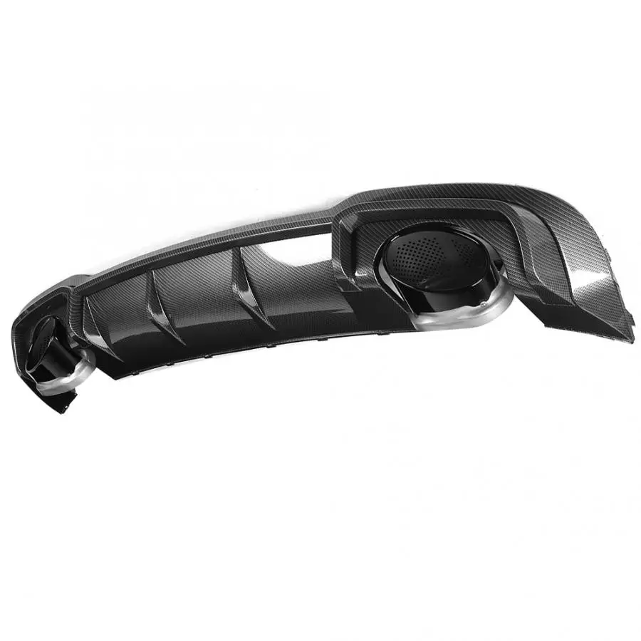 Для заднего бампера RS3 диффузор с наконечником для ABT подходит Audi A3/S3 8V 2017 2018 2019