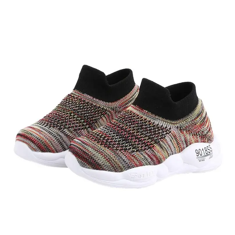 

2020 New Autumn Kids Running Shoes Color Matching Children's Tennis Breathable Sport Shoes Fashion Footwear Girls Boys Sneakers