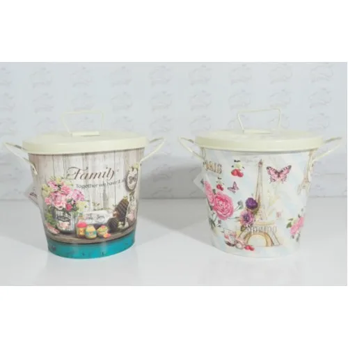 

Potato & Onions Bucket Metal 23*21 3919S