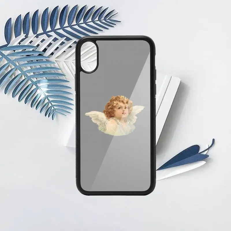 

Renaissance angels art baby boy Phone Case PC for iPhone 11 12 pro XS MAX 8 7 6 6S Plus X 5S SE 2020 XR