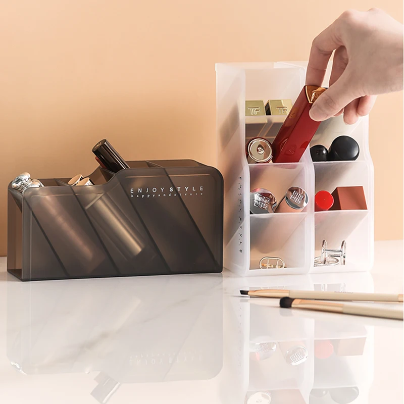 

Lipstick Storage Box Plastic Cosmetic Brush Storage Box Office Desk Stationery Cosmetic Storage Box Key Jewelry Box