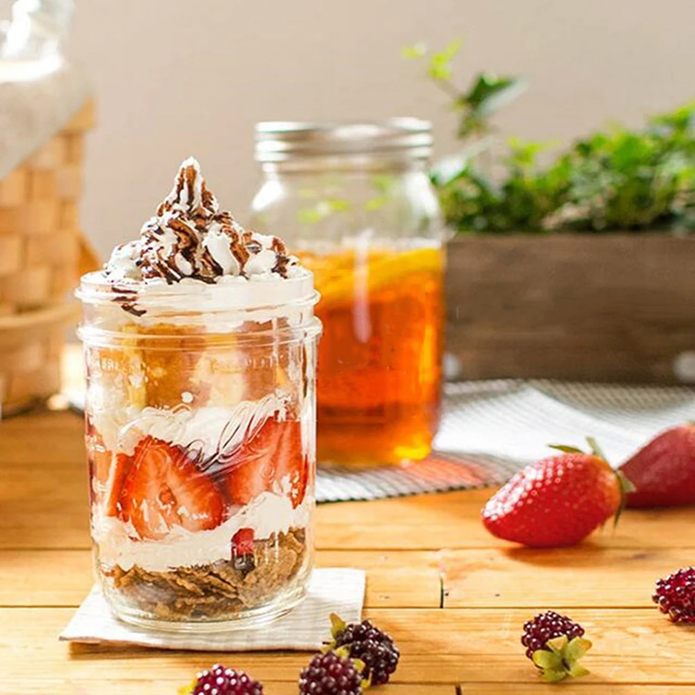 

12pcs 70mm 86 MmReusable Mason Jar Lids Wide Mouth Leak-Proof Seal Lid For Canning Jars Silver