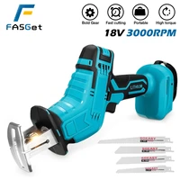 portable reciprocating saw cordless electric saw metal wood cutting machine 4000rpmmin power tools saw for makita 18v battery