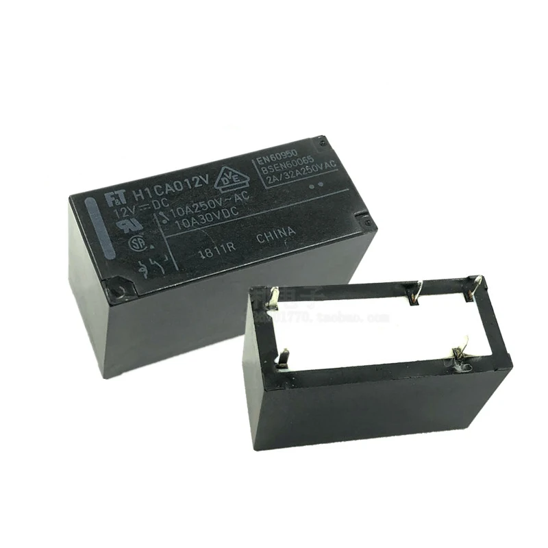 Горячая новинка 12В реле FTR-H1CA012V F.T-H1CA012V футов H1CA012V H1CA012V один на один ВЫКЛ 12В DC 12В 10A 5PIN