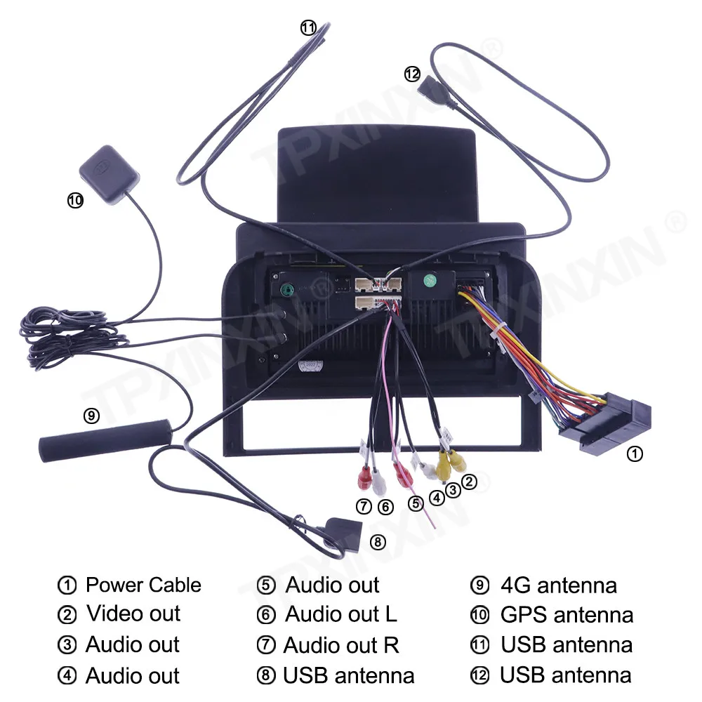저렴한 자동차 라디오 스테레오 지프 그랜드 체로키 안드로이드 128G 테슬라 스타일 무선 카플레이 스테레오 수신기, 자동차 GPS 네비게이션 플레이어