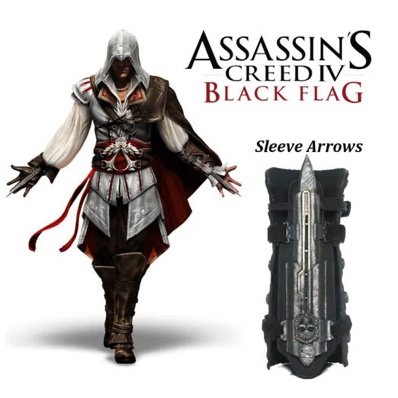 Модельные игрушки для косплея Assassins Creed 4 копия скрытого клинка Эдвард Кенуэй