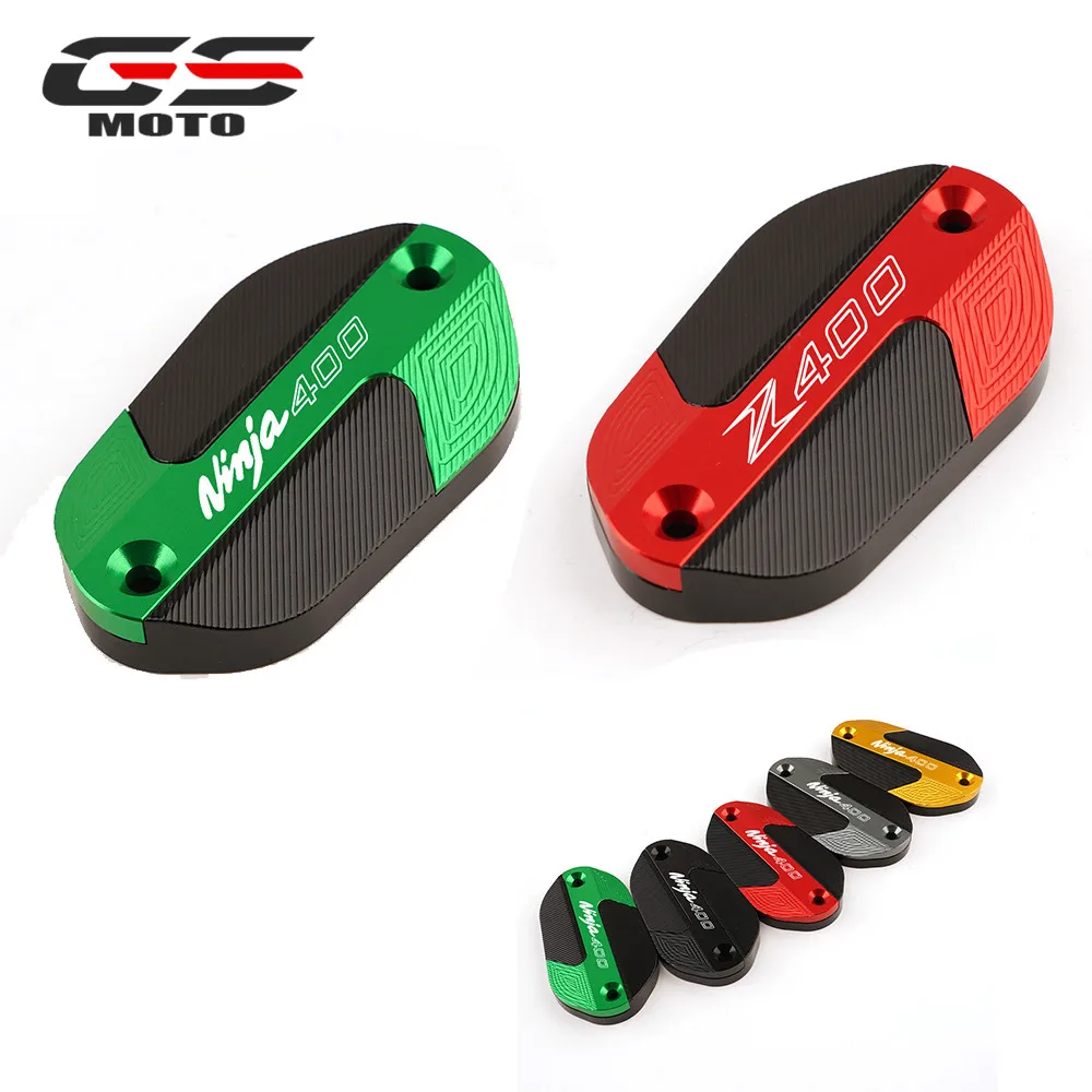 

For Kawasaki Z400 Ninja 400 Z 400 NINJA400 2018 2019 2020 CNC Motorbike Bicycle Front Brake Fluid Reservoir Oil Tank Cover Cap