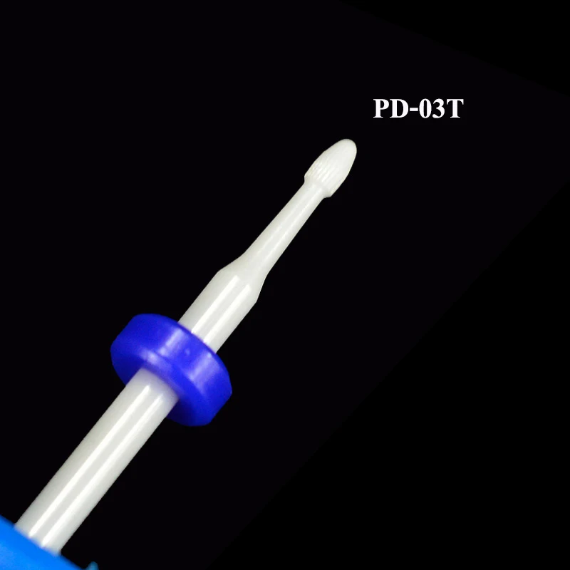PD03T 1 шт., керамическое сверло для удаления кутикулы, роторное сверло, фреза для маникюра, инструменты для удаления омертвевшей кожи, аксессуары для сверл BE480 - Цвет: PD03T