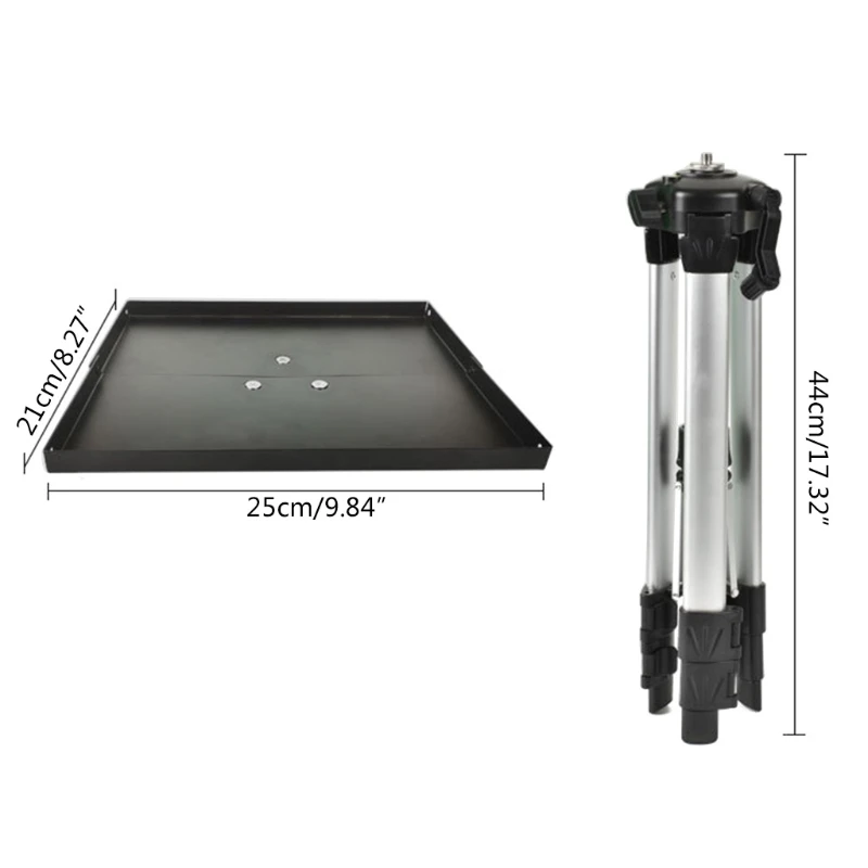 

Adjustable Multi-Function Foldable Stand Anti-slip Aluminum Stable Projector Portable Tray Tripod Durable Mounts