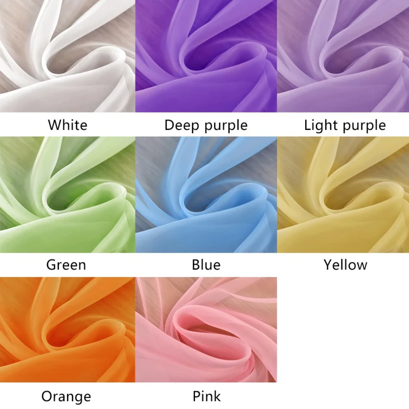 Домашние современные тюлевые отвесные Роскошные оконные дверные занавески для