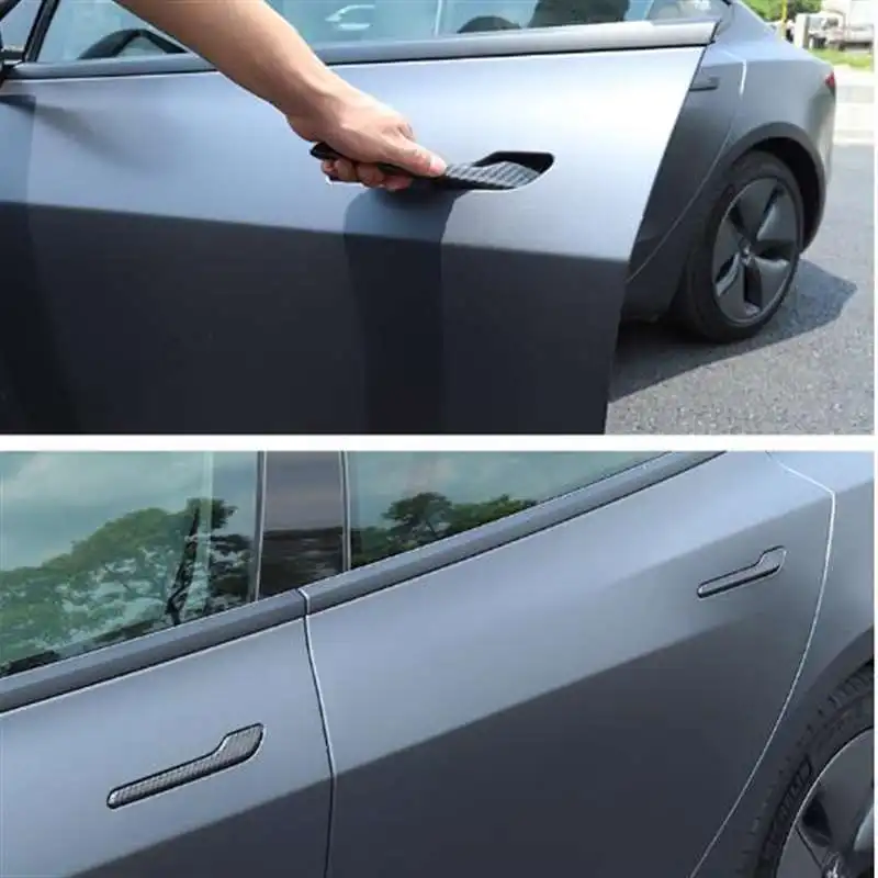 Набор из 4 предметов для Tesla Model 3 Y автомобильные дверные ручки накладки