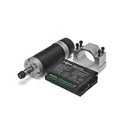 Шпиндельный двигатель Daedalus 600w ER11 CNC бесщеточный электродвигатель вращения шпинделя 48v DC с WS55 220S BLDC