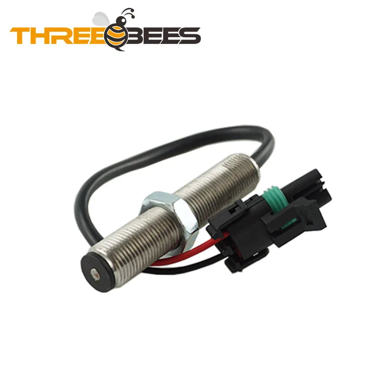 

MPU 3034572 Speed Sensor 80mm diesel generator part M16 thread magnetic RPM genset ohm stainless sensor