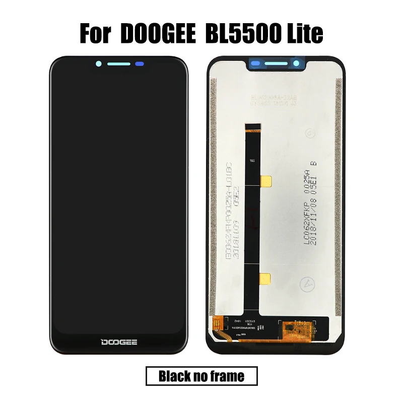 Новинка,, Для Doogee BL5500 Lite, ЖК-дисплей и сенсорный экран, дигитайзер с рамкой, модуль дисплея, аксессуары, замена