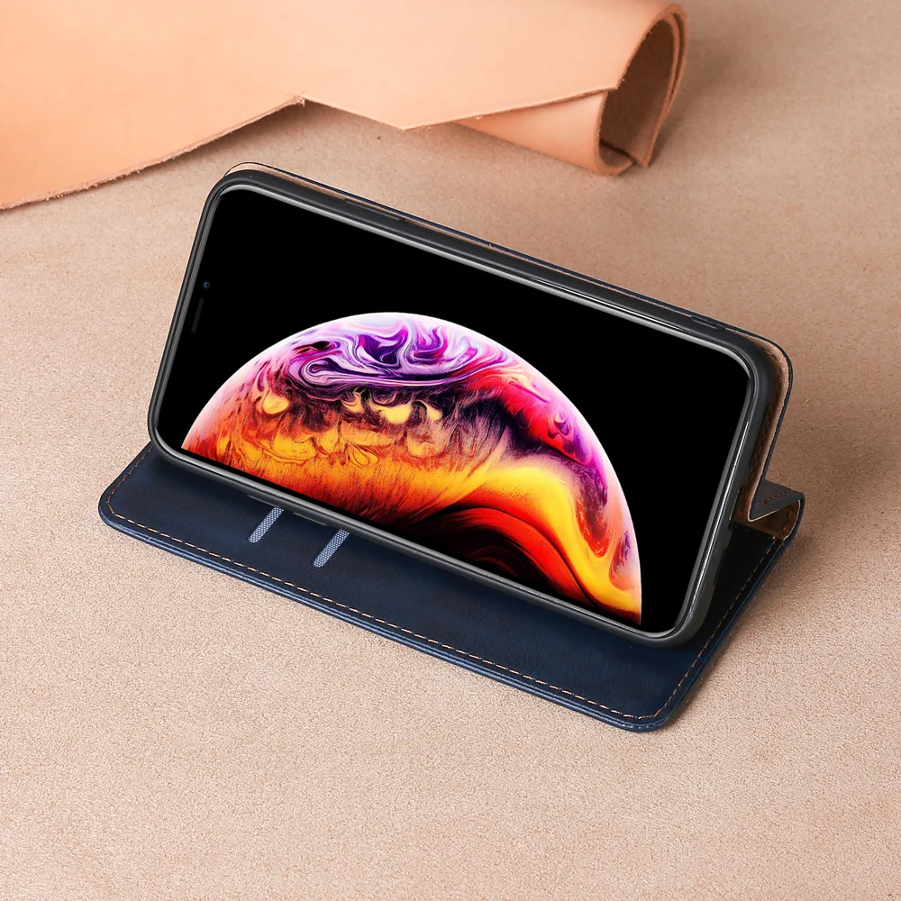 Магнитный чехол для Samsung Galaxy A60 кожаный чехол-книжка из ТПУ M40 чехол-кошелек |