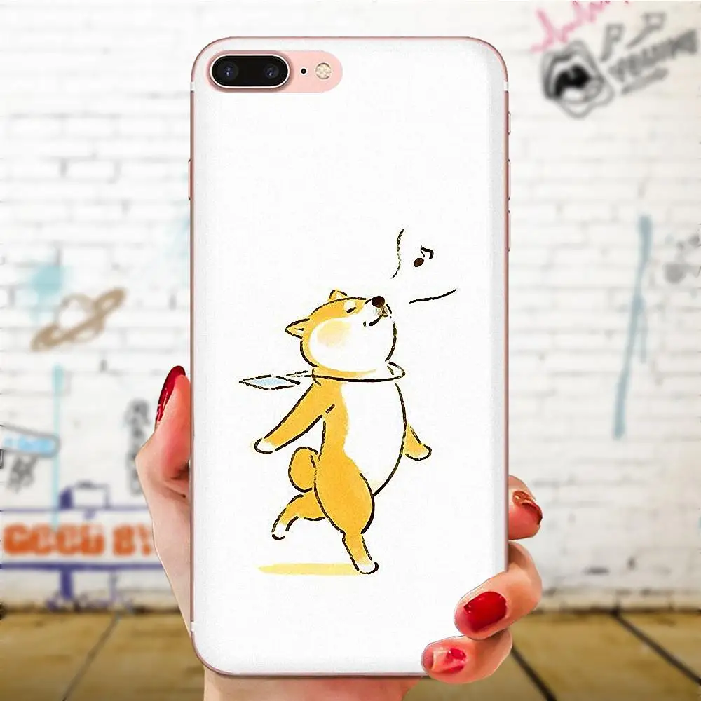 Уникальный высокого качества чехол для телефона милый Косплей Shiba Лисья